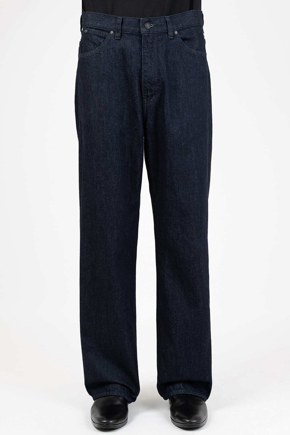 2026 A/W LAD MUSICIAN 11.5oz DENIM STRAIGHT PANTS