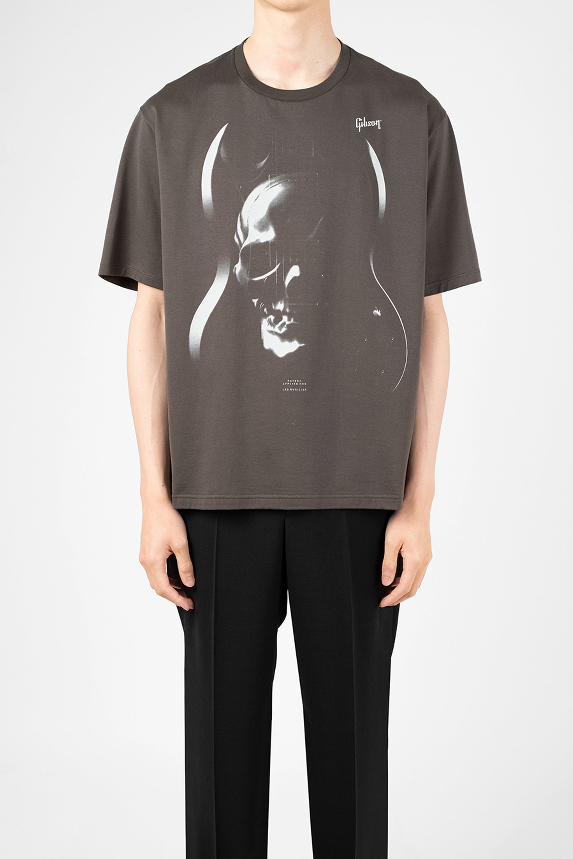 Gibson LAD MUSICIAN PRINT Tシャツ デビルスカル LAD MUSICIAN