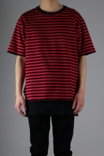 2022 S/S NUMBER (N)INE STABLE COTTON STRIPED T-SHIRT