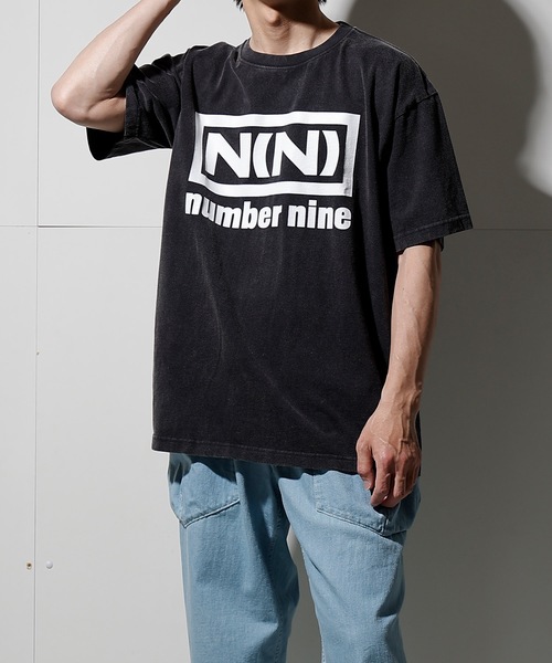 2023 S/S NUMBER (N)INE POWDER BREACH CLASSIC LOGO T-SHIRT 3「Lotus