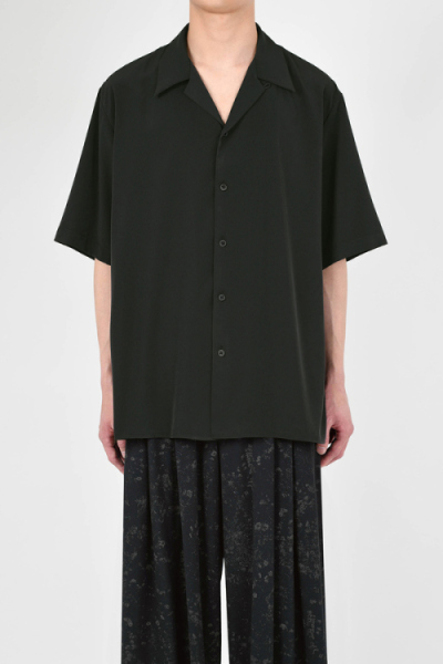 2025 S/S LAD MUSICIAN DECHINE OPEN COLLAR SS SHIRT