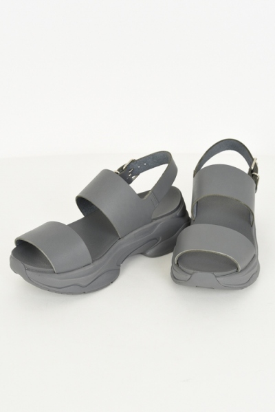 2021 S/S LAD MUSICIAN COW LEATHER BACK STRAP SANDAL
