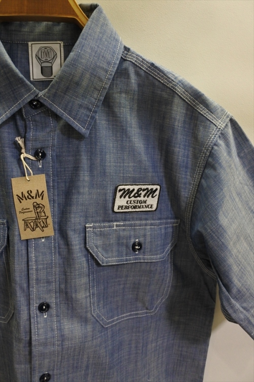 2022 S/S M&M T/C CHAMBRAY WORK SHIRT「Lotus | ロータス」