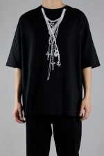 2022 S/S NUMBER (N)INE NECKLACE OVER T-SHIRT