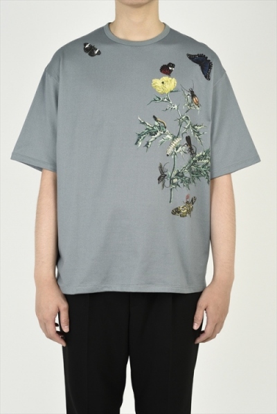 2021 A/W LAD MUSICIAN FLOWER INSECT BIG T-SHIRT