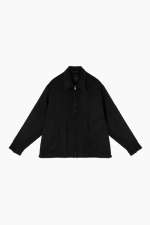 2025 A/W LAD MUSICIAN ALPAKA SHAGGY SHIRT BLOUSON
