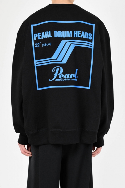 2023 A/W LAD MUSICIAN Pearl×LAD MUSICIAN CREW NECK PULLOVER「Lotus