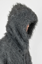 2024 A/W LAD MUSICIAN LOOP YARN SHAGGY KNIT BALACLAVA